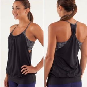 Lululemon No Limits Tank Top / Bra combo